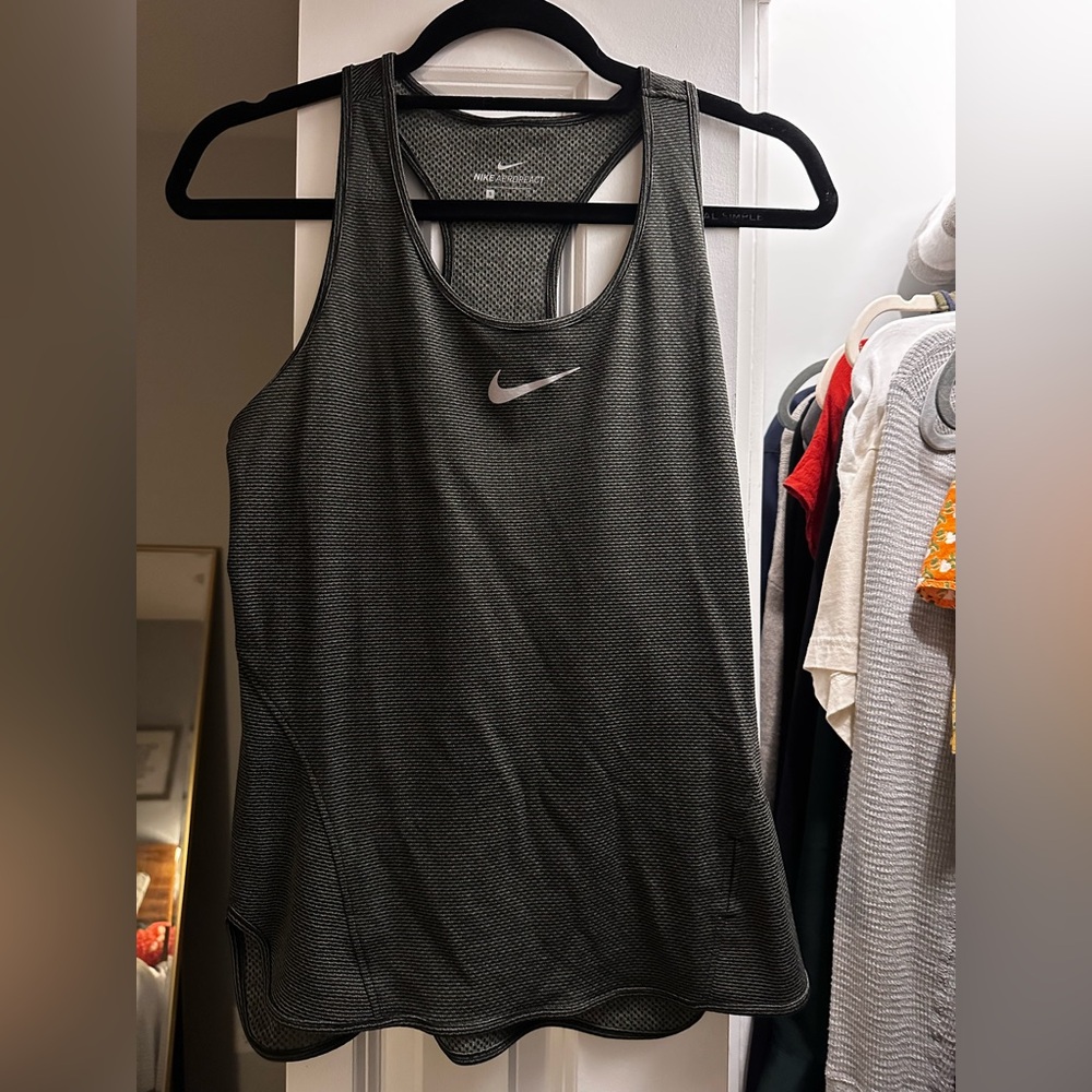 Nike Women's Dark Green Tank Top